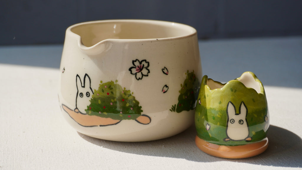 Totoro Matcha Set