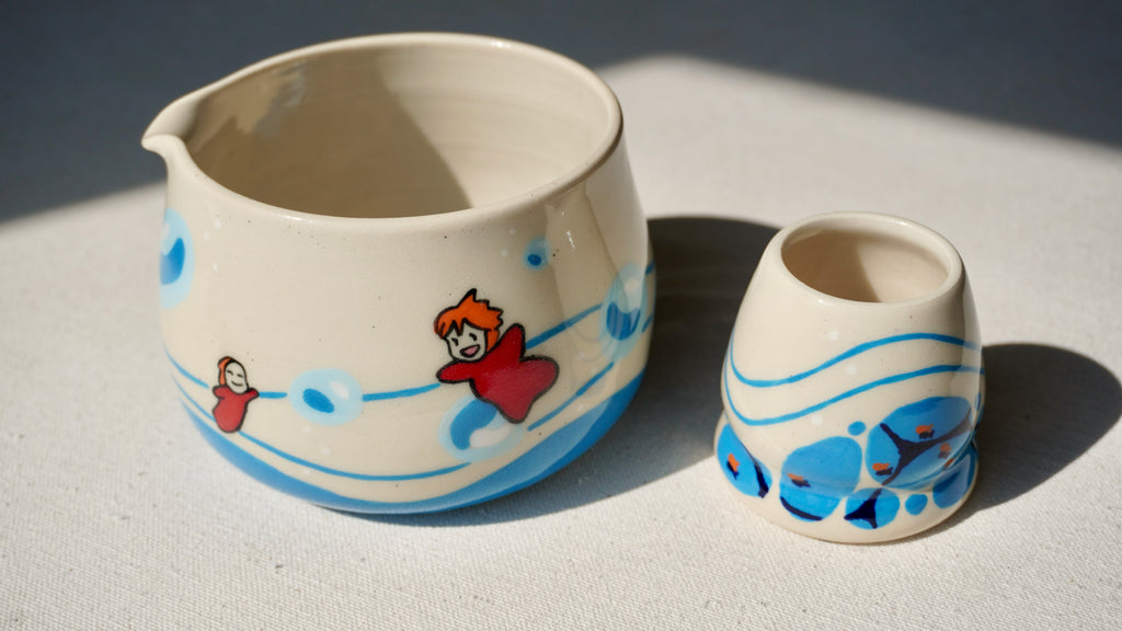 Ponyo Matcha Set [Second]