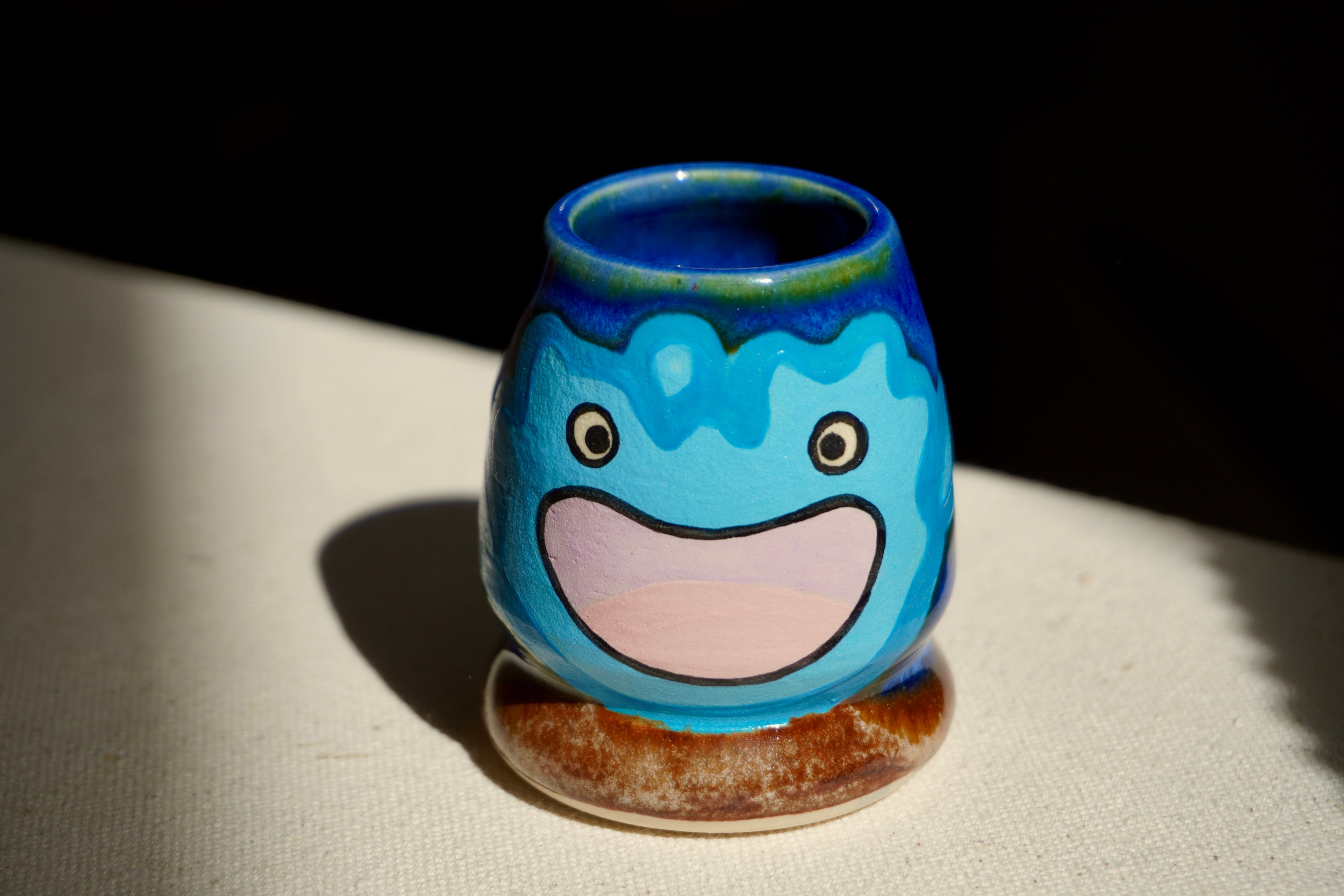 Blue Calcifer Whisk Holder
