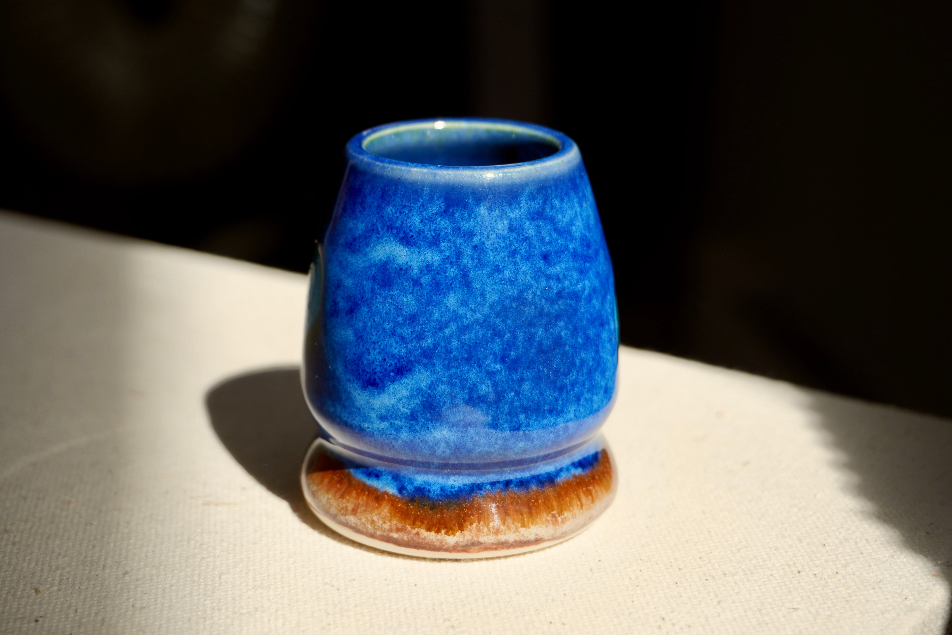 Blue Calcifer Whisk Holder
